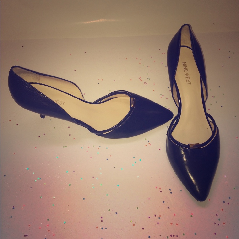 ⚫️ Nine West black heels ⚫️